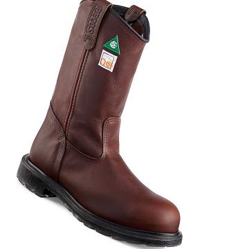 Red Wing SuperSole® 2.0 11-inch CSA Safety Toe Pull On Men's Boots Burgundy | ZA 226XYU